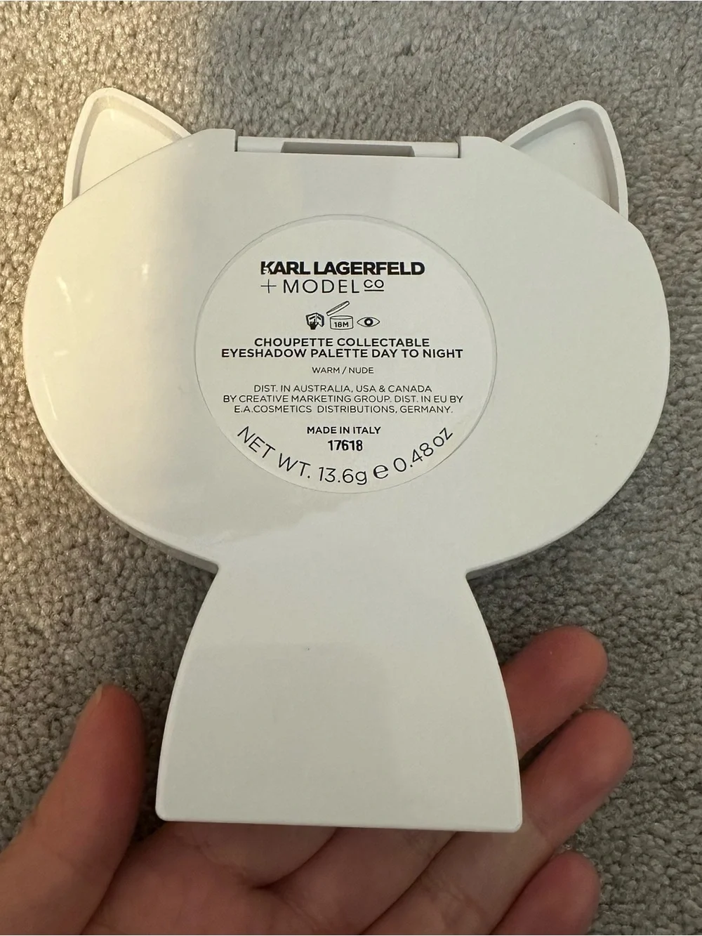 Karl Lagerfeld x ModelCo Choupette Cat Eyeshadow Palette - Warm Nude